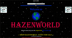Desktop Screenshot of hazenworld.com